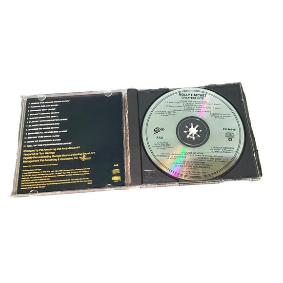 1990 Molly Hatchet  "Greatest Hits" Music CD - Picture 4 of 4